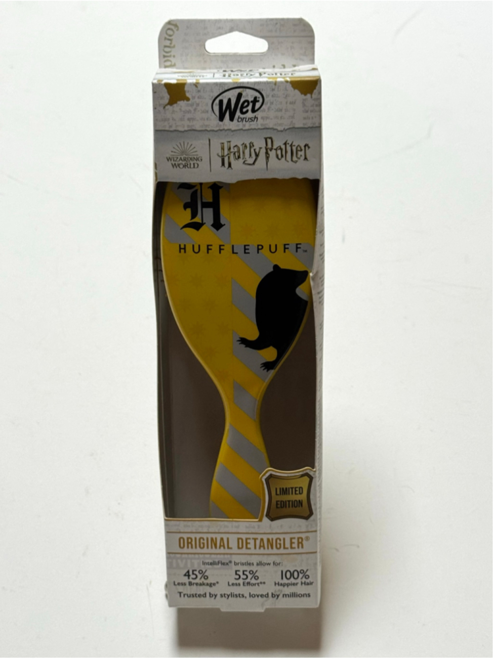 Wet Brush Limited Edition Harry Potter Hufflepuff Detangler Hair
Brush